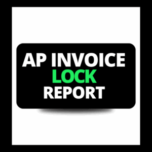 AP Invoice Lock Report